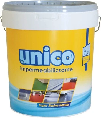 ICOBIT Unico, Super resina liquida impermeabilizzante vari colori 1 KG - 5 KG