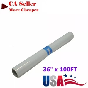36" x100FT 5Mil Waterproof Inkjet Milky Transparency Film for Silk Screen - Picture 1 of 10