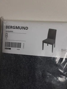 IKEA Bergmund Gunnared Grey Slip Chair Cover Gray NWT - Picture 1 of 6