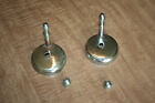 Lot Of 2 Adjustment Knobs And Nuts From Powr-Kraft 25Tsw Table Saw See Pix!!
