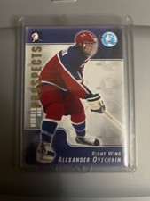 sport  cards Alexander Ovechkin, heroes and prospects card number 117 RC