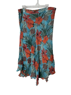 Vintage Sarah Arizona Reversible Floral Print Skirt Size XL - Image 1 of 4