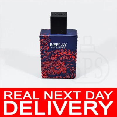 REPLAY SIGNATURE RED DRAGON Eau de Toilette 100ml - Bild 1 von 4