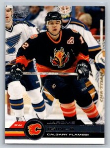 2001 Pacific #61 Jarome Iginla Calgary Flames    HOF