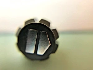 TAG HEUER FACTORY STEEL CROWN BLACK SERIES 8.5X5.4MM #36B - Picture 1 of 4
