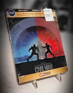 STEELBOOK! CAPTAIN AMERICA CIVIL WAR BLU-RAY DIGITAL CODE MATT FERGUSON COVER - Bild 1 von 3
