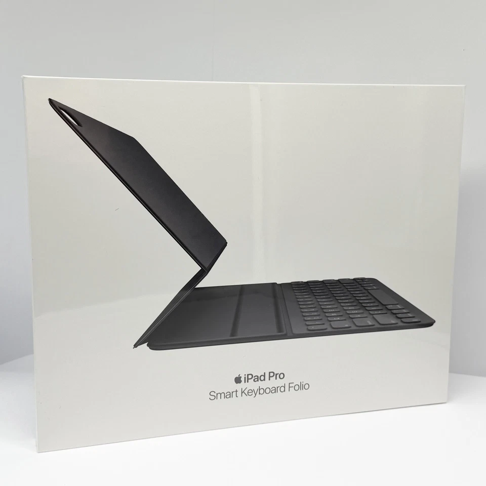 Genuine Apple iPad Pro 12.9" 3rd Gen & Air 13" inch M2/M3 Folio Keyboard Case - Image 1 of 4