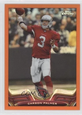 2013 Topps Chrome Retail Orange Refractor Carson Palmer #44 - Image 1 of 2