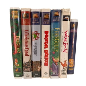 Lot of 7 Vintage VHS Tapes - Picture 1 of 7