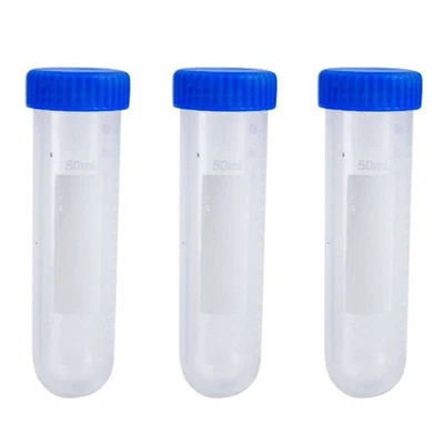 3Pcs/Pack Centrifuge Tubes Kit Clear Lab Test Container for Ideal for Lab School - Image 1 of 4