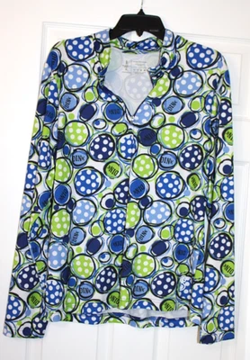 Sofibella Women’s 1/4 Zip L/S Quick Dry UPF Golf TENNIS PICKLEBALL  Shirt Top XL - Image 1 of 4