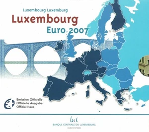 Luxemburg KMS Kursmünzensatz 2007 - Picture 1 of 1