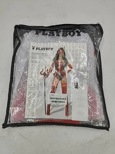 NEW Playboy Roma Sexy Devilicious Red Devil Bodysuit 3pc Costume (PB114)(M) - Picture 1 of 6