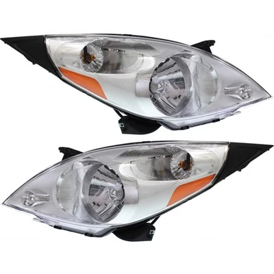 For Chevy Spark Headlight 2013 2014 2015 Pair Driver and Passenger Side w/ Bulbs Foto 1 de 3