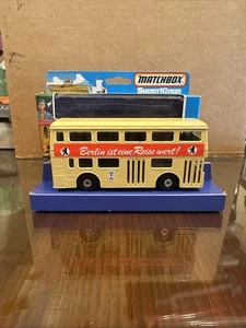 Lesney Matchbox Super Kings K-15 Berlin Bus, new in box 1973 A181 - Picture 1 of 10