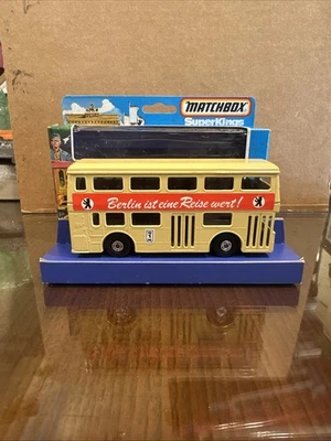 Lesney Matchbox Super Kings K-15 Berlin Bus, new in box 1973 A181 - Image 1 of 4