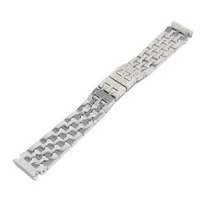 HERMES Cinturino Originale Orologio da Polso Ricambi Acciaio Inox Argento 16mm 13,5cm - Foto 1 di 2