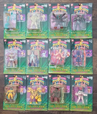 Bandai Mighty Morphin Power Rangers 1994 función de acción Evil Space Aliens - NUEVO Foto 1 de 4