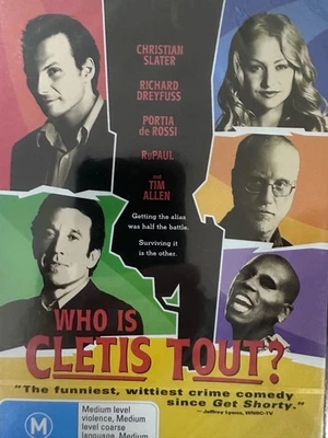 WHO IS CLETIS TOUT? DVD 2002 Christian Slater BRAND NEW! - image 1 of 2