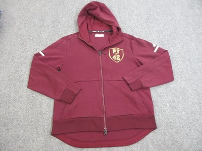 Arizona State Pat Tillman PT2 Sweatshirt Mens Medium Red Full Zip Hoodie Adidas - Image 1 of 4