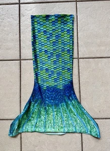 Fin Fun Aussie Green Tail Skin (Toddler 5) - Picture 1 of 2