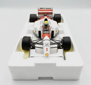 McLaren Honda MP4/7 1:18 scale Ayrton Senna Racing Collection - Imagen 1 de 12