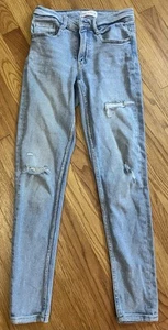Zara Ripped Skinny girls jeans size 13-14 - Picture 1 of 3