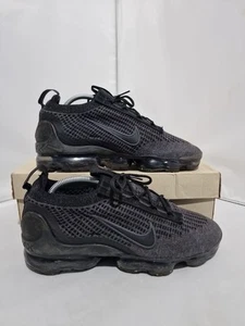 Nike Air Vapormax Talla 5.5 UK Flyknit Triple Negro EE. UU. 6 EUR 38.5 DH4084 001 - Imagen 1 de 12