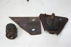 1974 COUGAR &  Ranchero LOWER AC Condenser Mounting Brackets & BOLT RUBBER  INSU - Picture 1 of 4