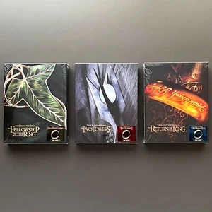 The Lord of the Rings Trilogy HDzeta Gold Label Steelbook Full Slip (4K) - Picture 1 of 4