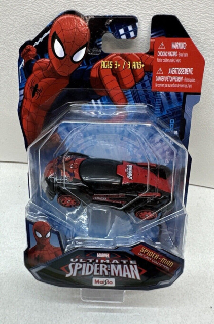 Voiture Spiderman street speeder - Maisto - la fée du jouet