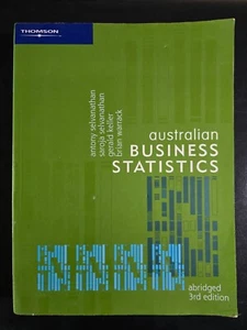 Australian Business Statistics by Anthony & Saroja Selvanathan - Paperback - Picture 1 of 2