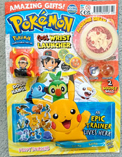 EAN 9772513856948 product image for 5 x POKEMON MAGAZINE ISSUE #60 +COOL WRIST LAUNCHER + 2 BOUNCY BALLS+DOOR HANGER | upcitemdb.com