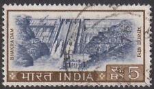 INDIA   1965/7  5R  Bhakra Dam  Good Used    (p71).