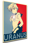 Poster Propaganda - Sailor Moon - Uranus Haruka Ten Oh V1 - LL0676