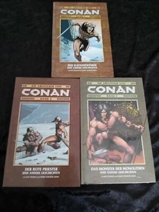 Die Abenteuer von CONAN Band 1+2+3 Komplett Hardcover Panini - Deutsch - Bild 1 von 3