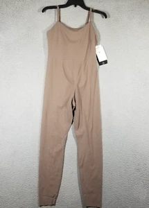Nike Zenvy Women's Dri-FIT 7/8 Bodysuit Woman Medium Yoga HJ1084-233 Mink Brown - Picture 1 of 13