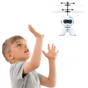 Hand Flying Robot Ball LED Mini Induction Suspension RC Aircraft Flying Toy Gift - Picture 1 of 12