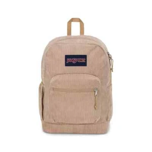 JanSport Cross Town Plus Remix 17" Backpack - Travertine Corduroy Tan - Picture 1 of 7