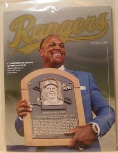 2024 - TEXAS RANGERS MAGAZINE AUGUST 15-21, 2024 COVER: ADRIAN BELTRE (HOF) -NEW - Picture 1 of 2