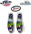 Ortho Memory Foam Insoles Unisex Fits Any Shoe Cushion Feet Pad (2 Pack) - New