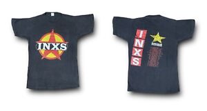 Rare Vintage 80s INXS 1988 Calling All Nations Tour Promo Concert T Shirt Size L