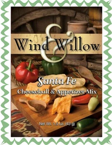 Paquete de 1 bola de queso y aperitivo Santa Fe Wind and Willow 1,5 oz~Suroeste~ - Imagen 1 de 2