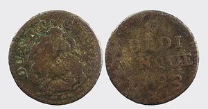 GENOVA - REPUBBLICA III FASE 1637-1797 -MI/ 5 SOLDI 1793 - Picture 1 of 1