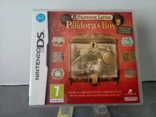2 Games Nintendo Professor Layton and Pandora's Box & Lights Camera, Action DS 