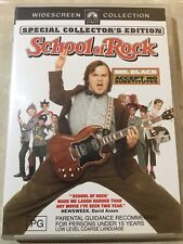 School Of Rock (DVD, 2003) Region 4 Jack Black Very Good Condition Free Postage