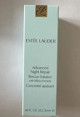 Solución de rescate reparadora nocturna avanzada Estee Lauder Bifidus Fermen 0,68 oz/20 ml Foto 1 de 2