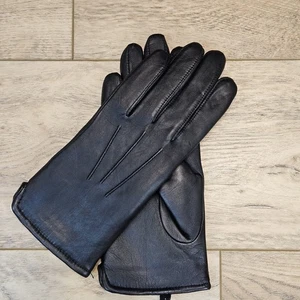 Wilsons Guantes Cuero Negro Damas Mujeres Conducir Talla Grande - Imagen 1 de 4