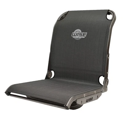 Wise Boat Folding High Back Seat 3373-1800 Marine Fishing | Aero X Carbon - Image 1 of 4