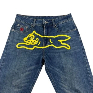 Billionaire Boys Club Icecream Men's Running Dog Straight Jeans Blue W30 L32 - Picture 1 of 15